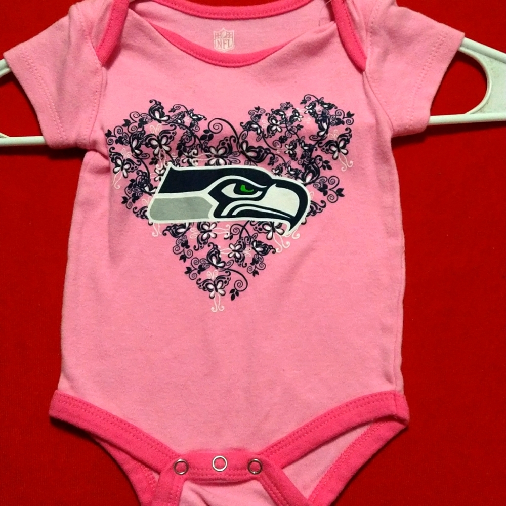 Seattle Seahawks Team Baby Onesie